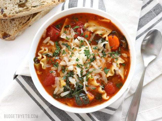 Garden Veggie Lasagna Soup: So Good You Won't Miss Meat